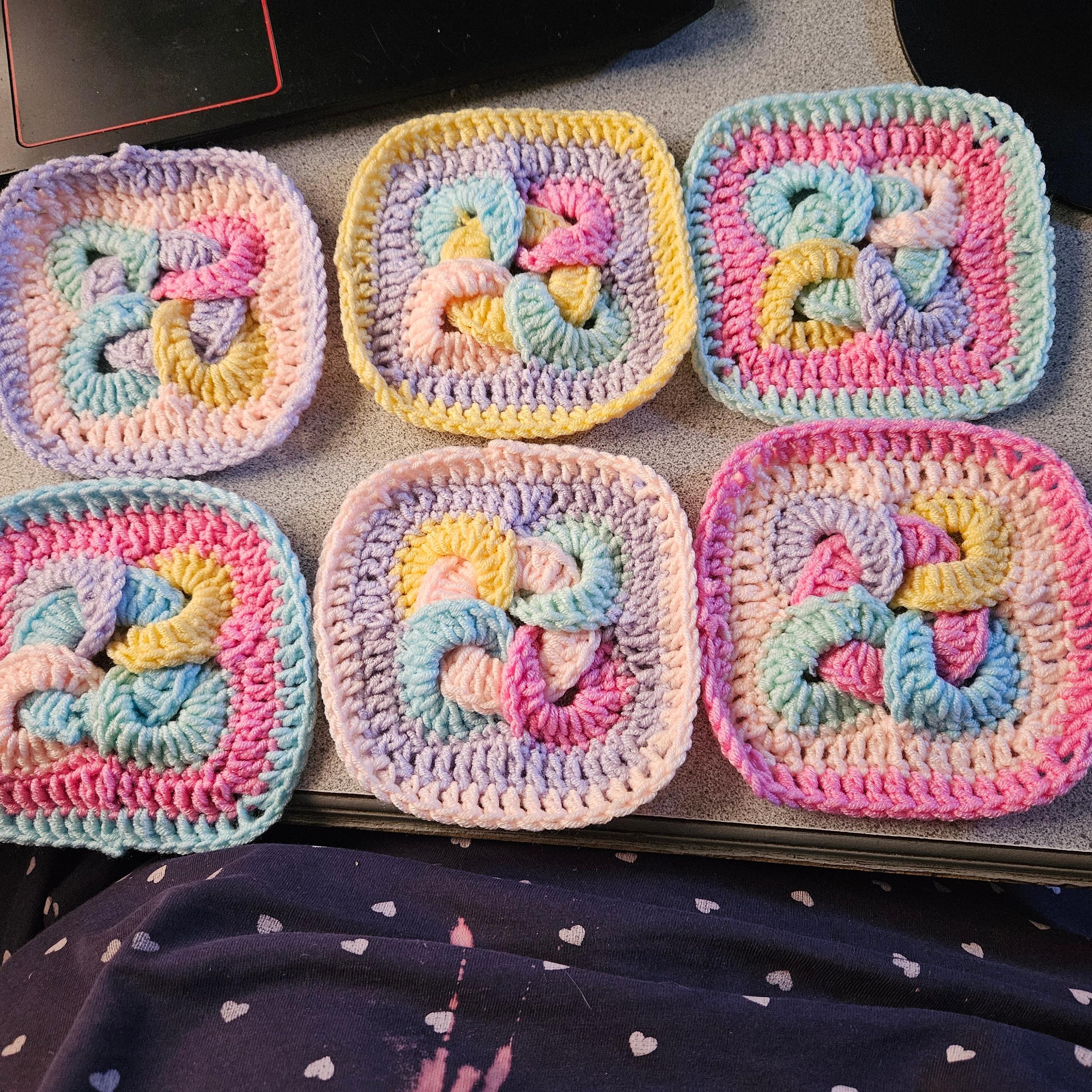 i made different squares