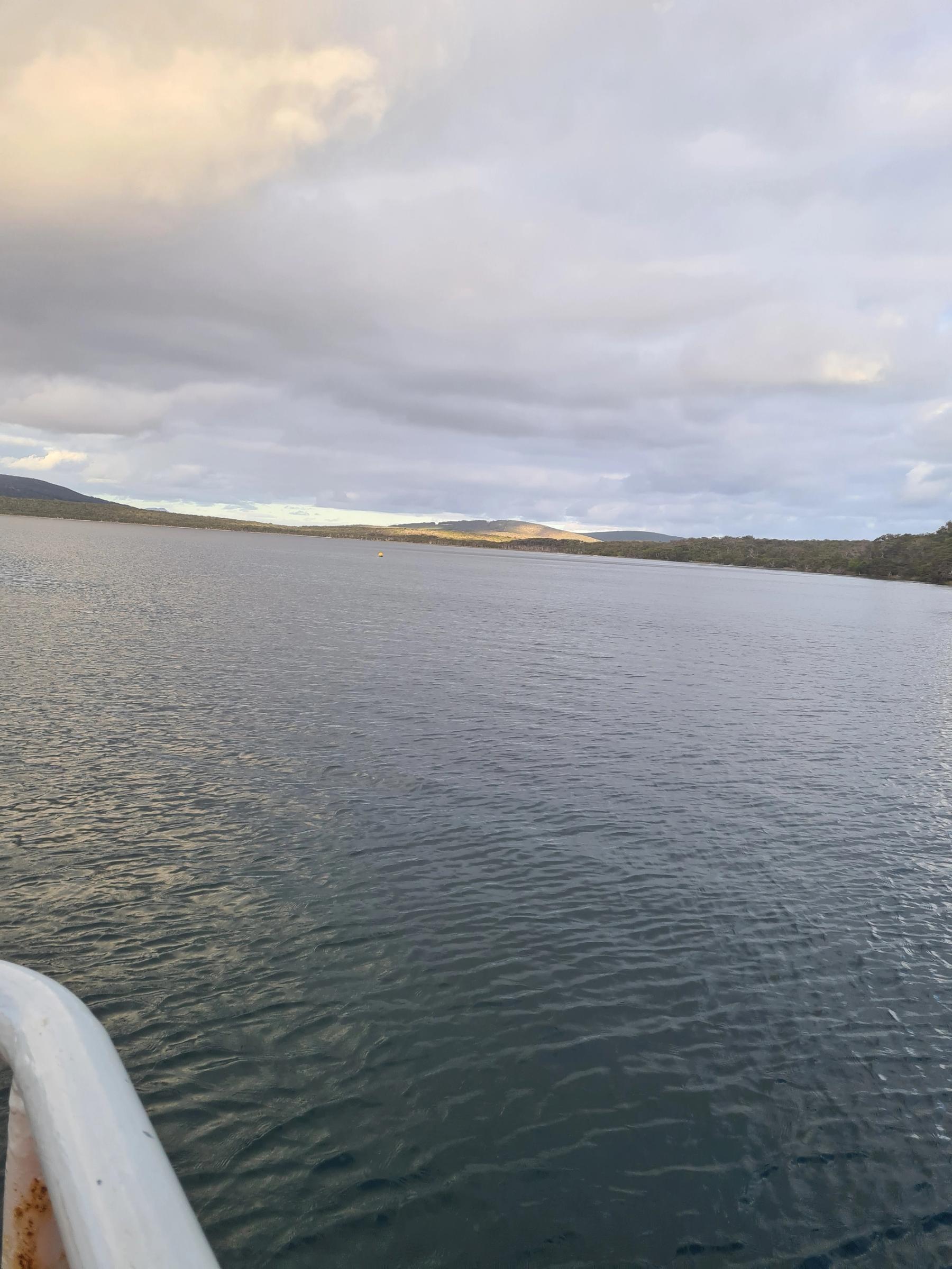 out on the hook